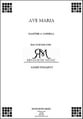 Ave Maria SSAATTBB choral sheet music cover